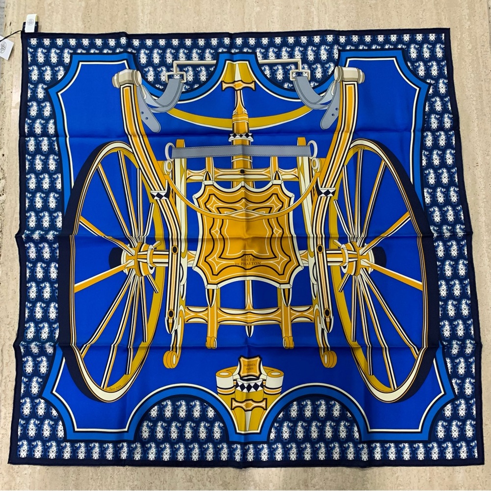 Hermès silk scarf